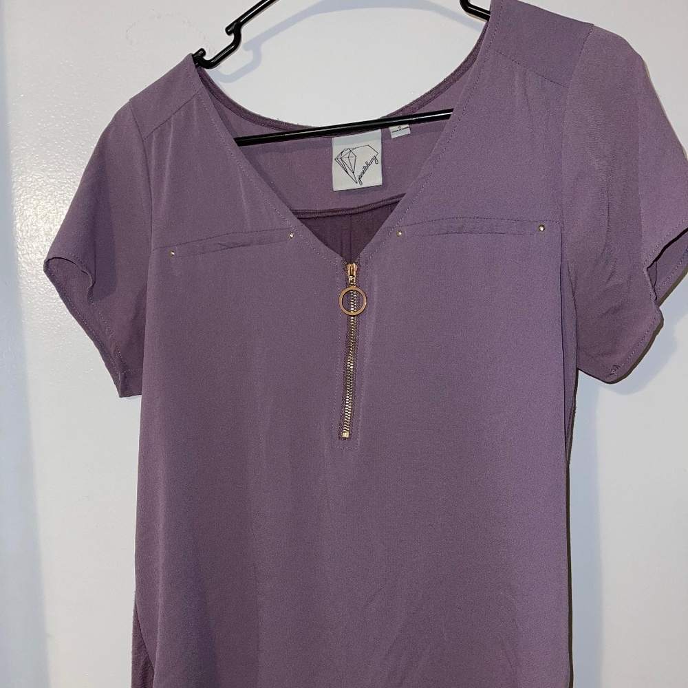 WOMENS purple blouse